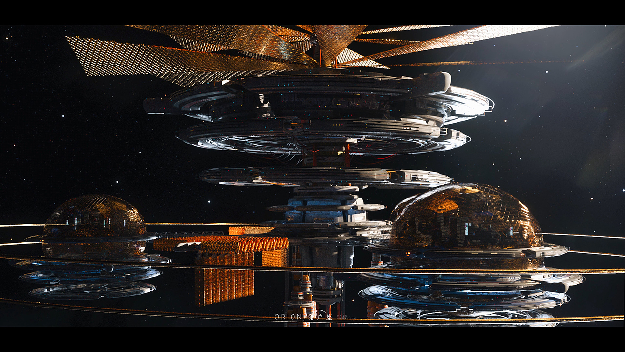 呕心沥血半年肝出来的个人CG短片-猎户座