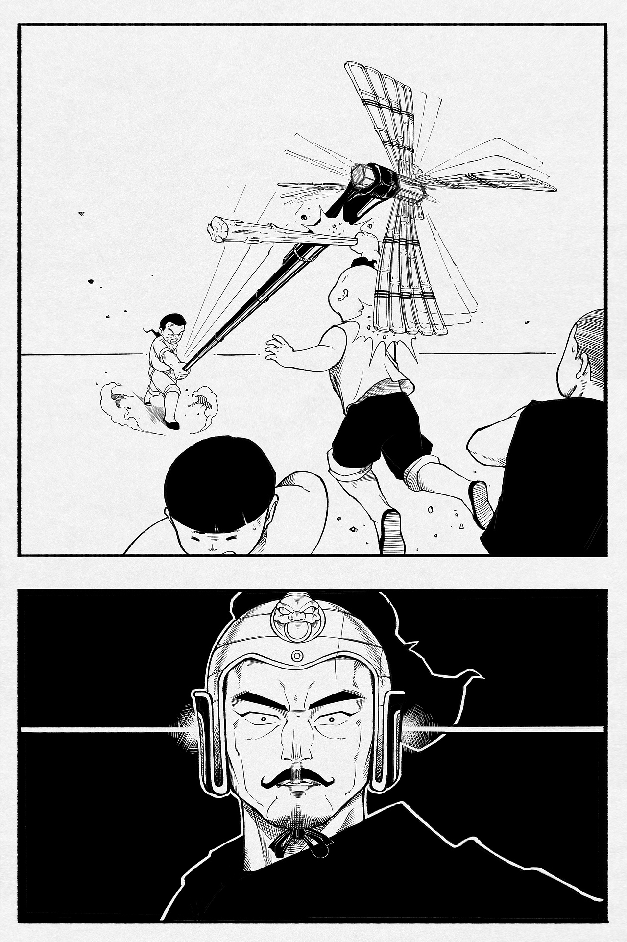 长篇原创漫画《棍豪》测试版第一话