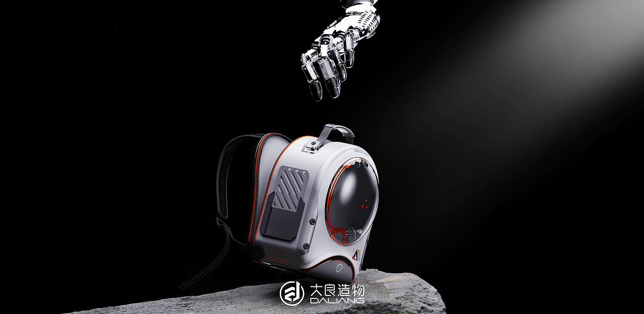 [大良造物设计] 太空舱宠物背包（图ZMzU3ODgyOTA0） - 其他工业/产品 - 站酷设计师大良造物原创素材 - 站酷ZCOOL