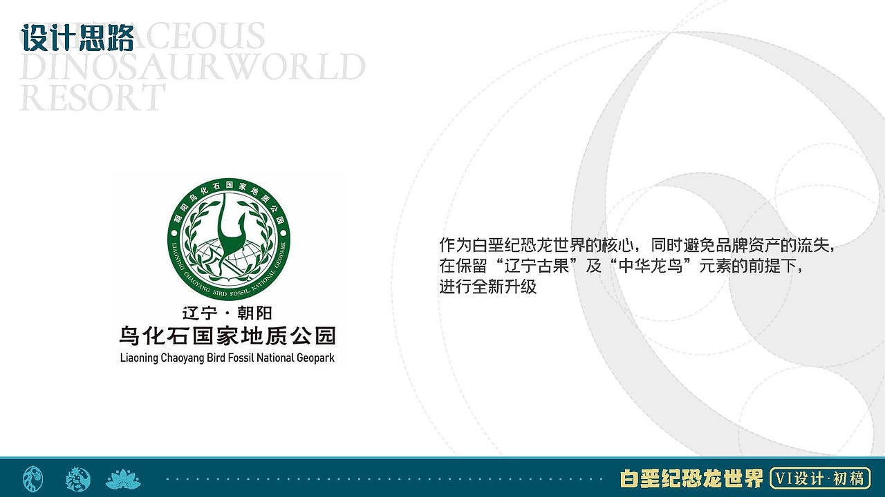 朝阳白垩纪旅游度假区vi提案