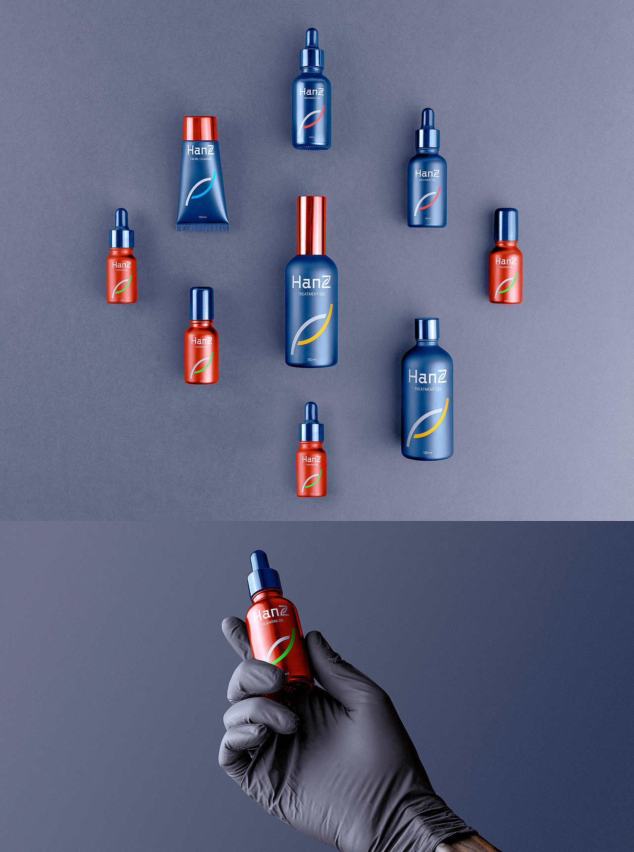 hanZ护肤品（图ZMzIyNjA3NDA4） - 包装 - 站酷设计师黑石工作室原创素材 - 站酷ZCOOL