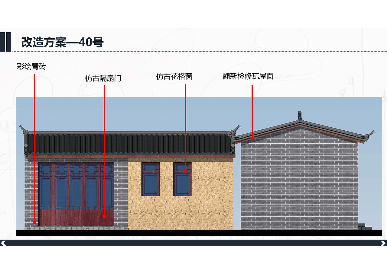 “美丽县城”建设项目—北横街沿街立面设计（图ZMzQ5MTI0NjUy） - 建筑设计 - 站酷设计师爱笑的红薯原创素材 - 站酷ZCOOL