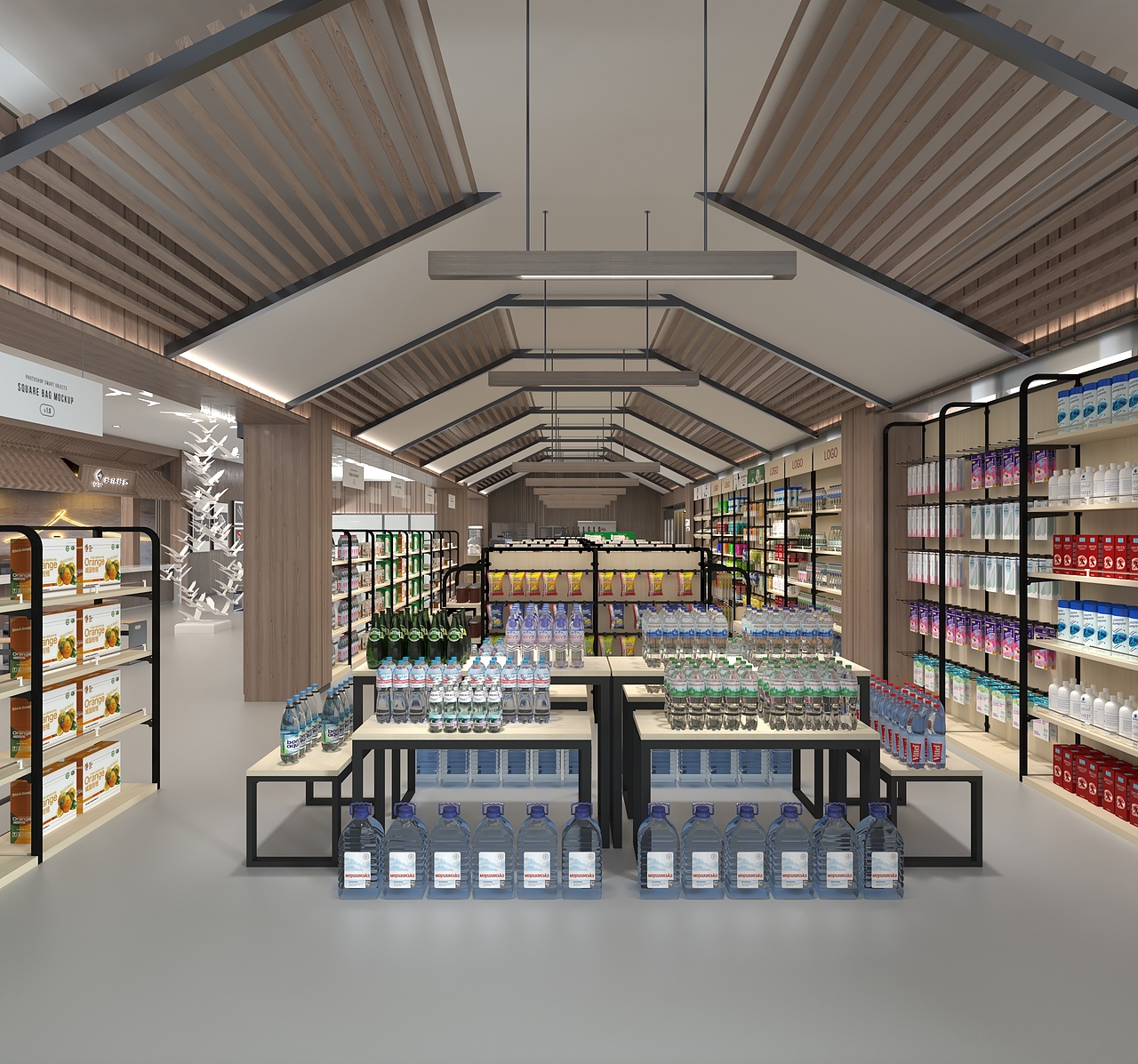 超市场景设计