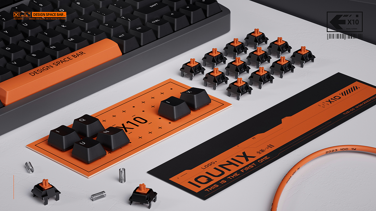 渲染分享-紫与橙与绿（图ZMzM1MDA2MDgw） - 产品 - 站酷设计师白纸一原创素材 - 站酷ZCOOL