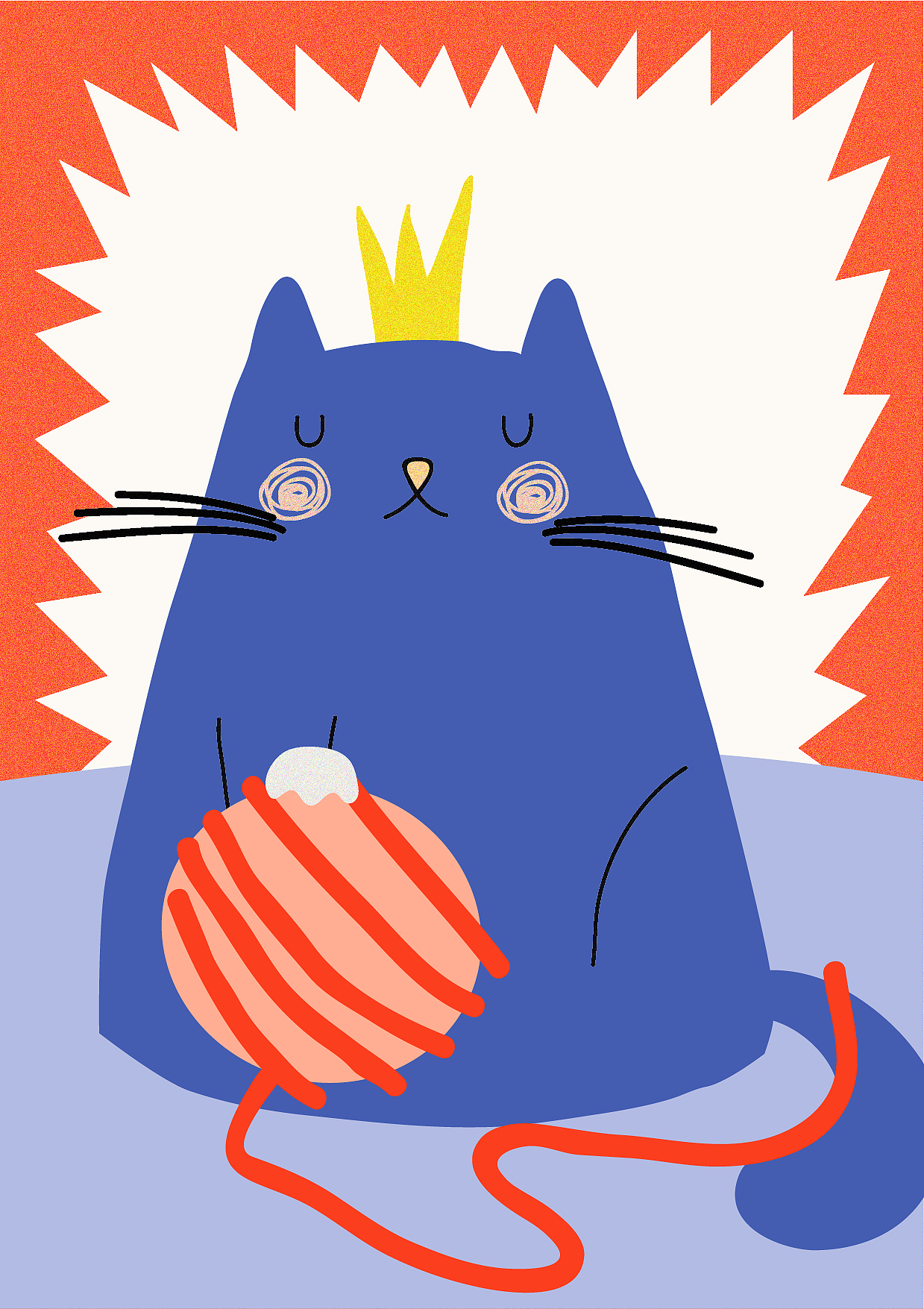 猫咪插画大合集（图ZMzM1NTQ3MTM2） - 图案 - 站酷设计师瀰縌原创素材 - 站酷ZCOOL