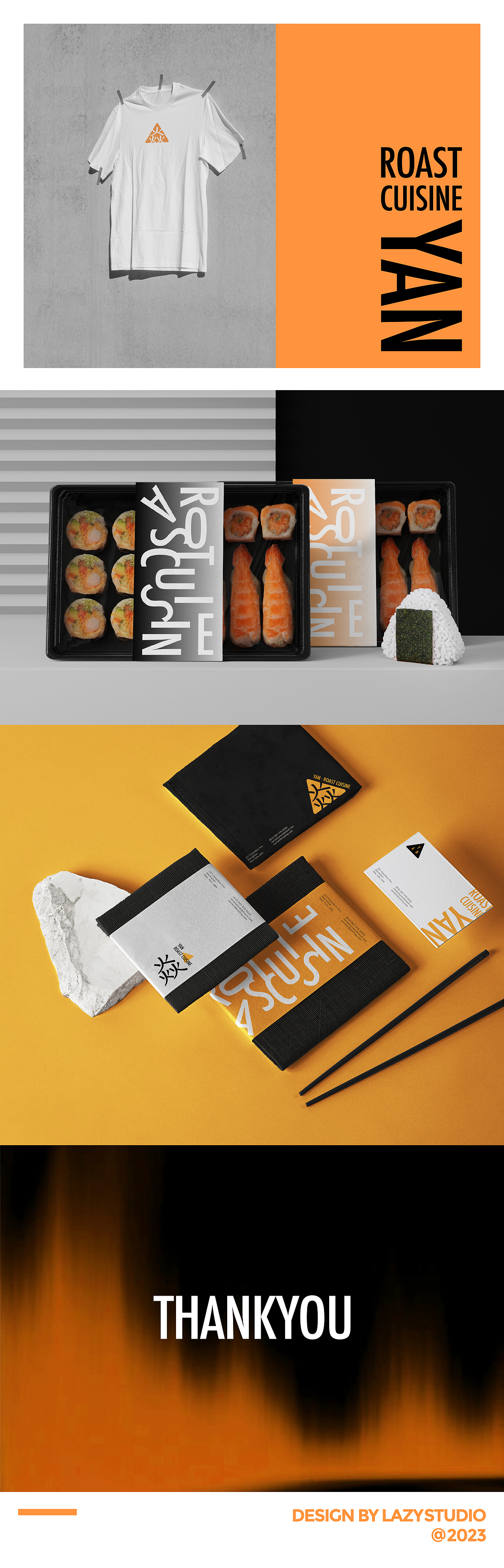 YAN - ROAST CUISINE | 焱·和风烧肉品牌设计