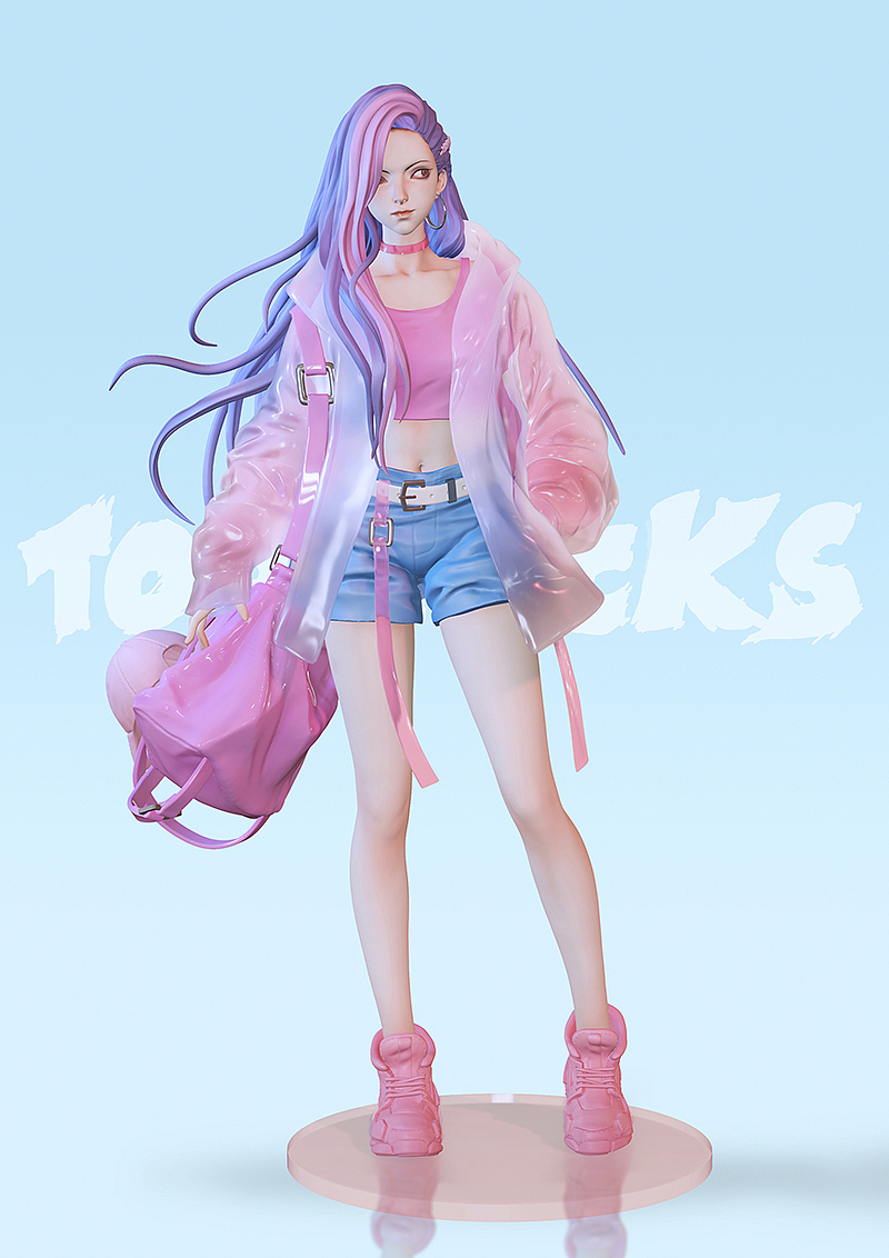 超A少女宛婷立体计划(图ZMzAwMzcyNjg4) - 玩具 - 站酷设计师透明人梁毅原创素材 - 站酷ZCOOL