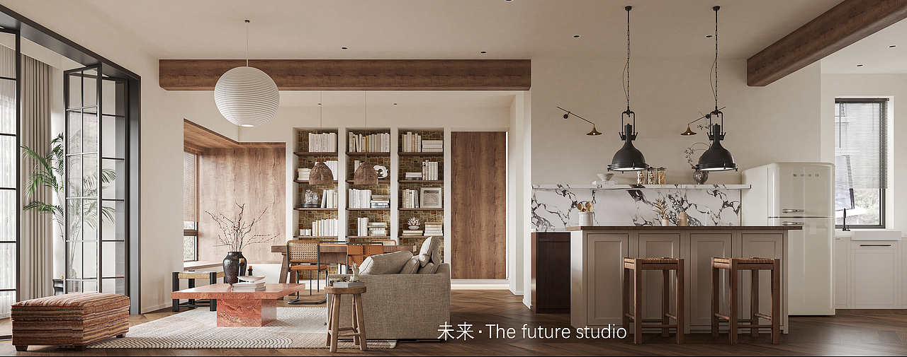 混搭风（图ZMzM2MjE2ODQ0） - 家装设计 - 站酷设计师兔子开火车原创素材 - 站酷ZCOOL