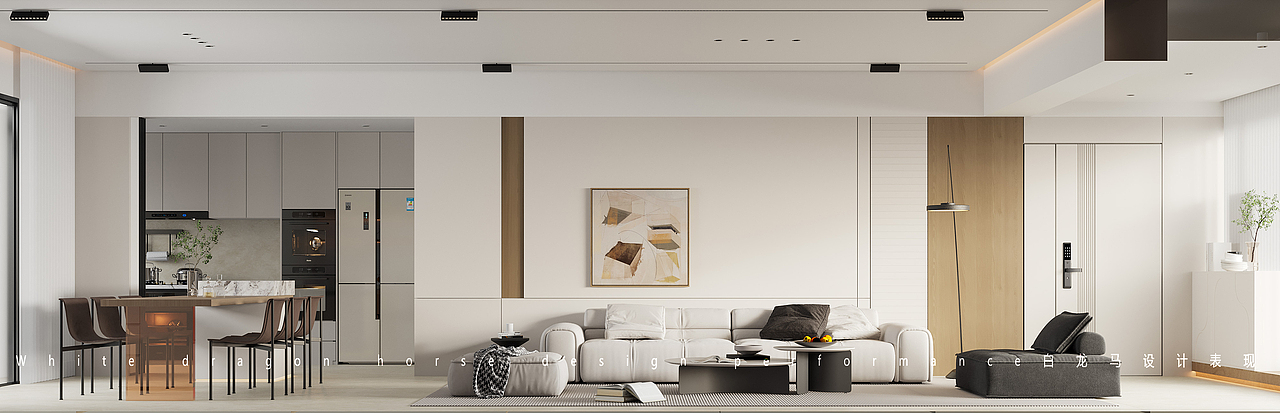 现代风格——白龙马效果