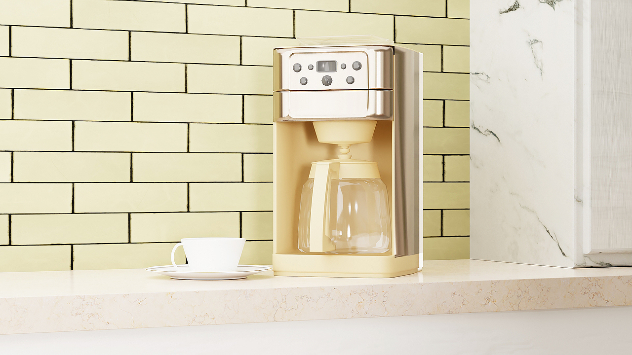 blender-咖啡机渲染