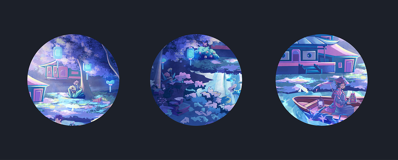 幻湖谧舟（图ZMzAwMjg0Njg4） - 创作习作 - 站酷设计师疯小孩儿原创素材 - 站酷ZCOOL