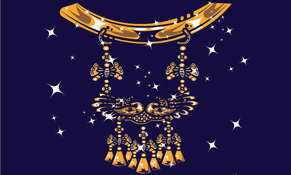 原创人物头像:少女vs苗族文化vs赛伯朋克