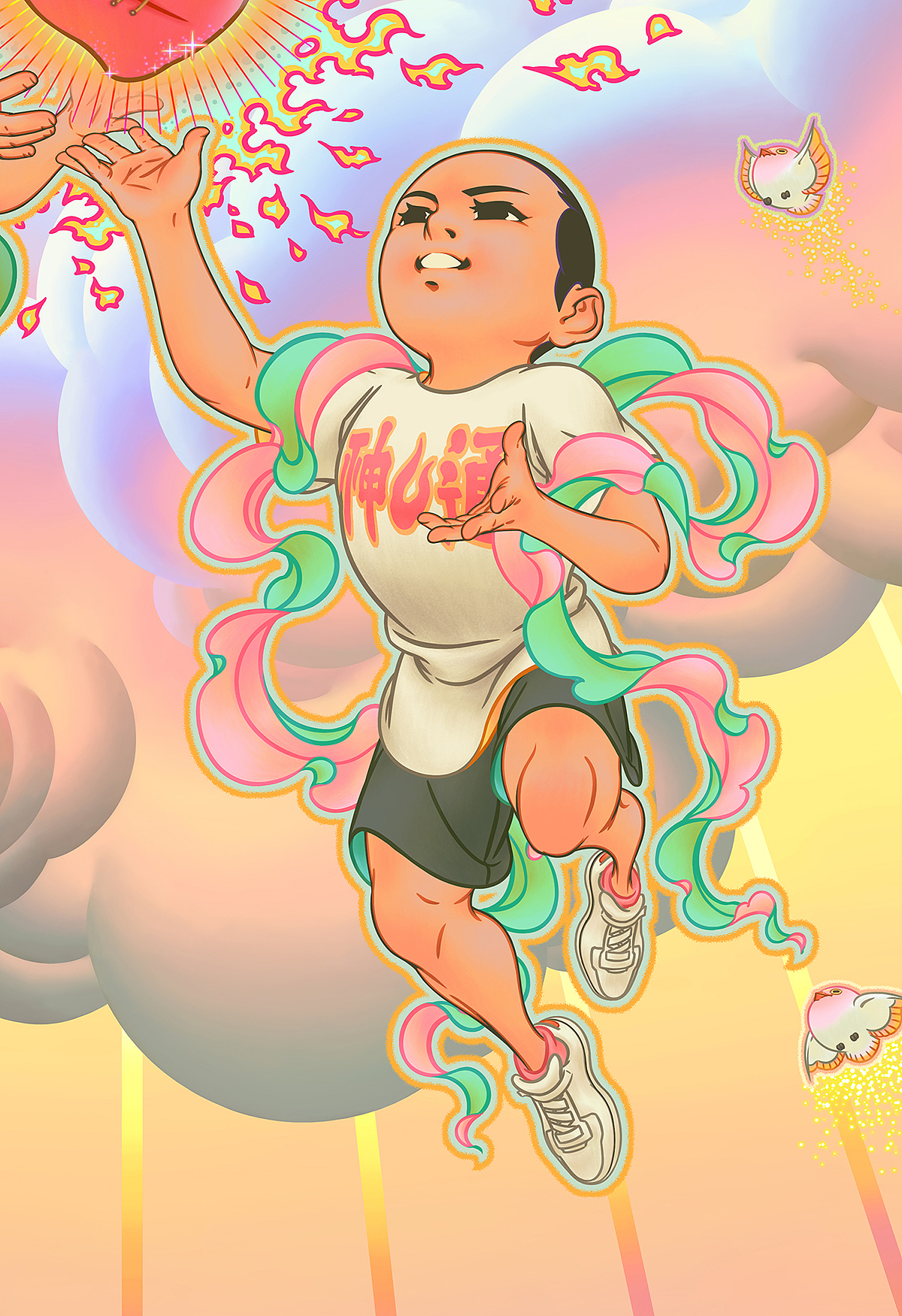 霹雳童子【柒】（图ZMzIxMjg5ODQ0） - 新锐潮流插画 - 站酷设计师贾叽叽叽叽叽叽叽原创素材 - 站酷ZCOOL