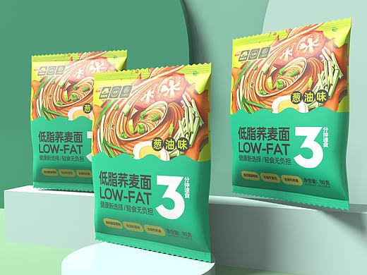 葱油拌面包装设计