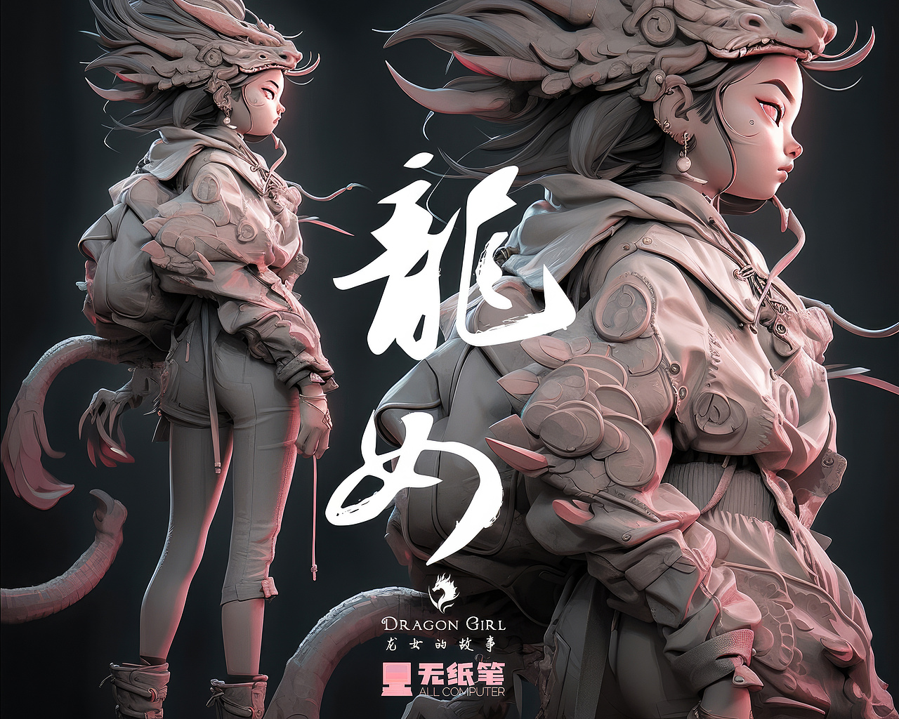 AI概念藝術(shù)--龍女的故事（上）（圖ZMzQzMzU5MTEy） - IP形象 - 站酷設(shè)計師無紙筆原創(chuàng)素材 - 站酷ZCOOL