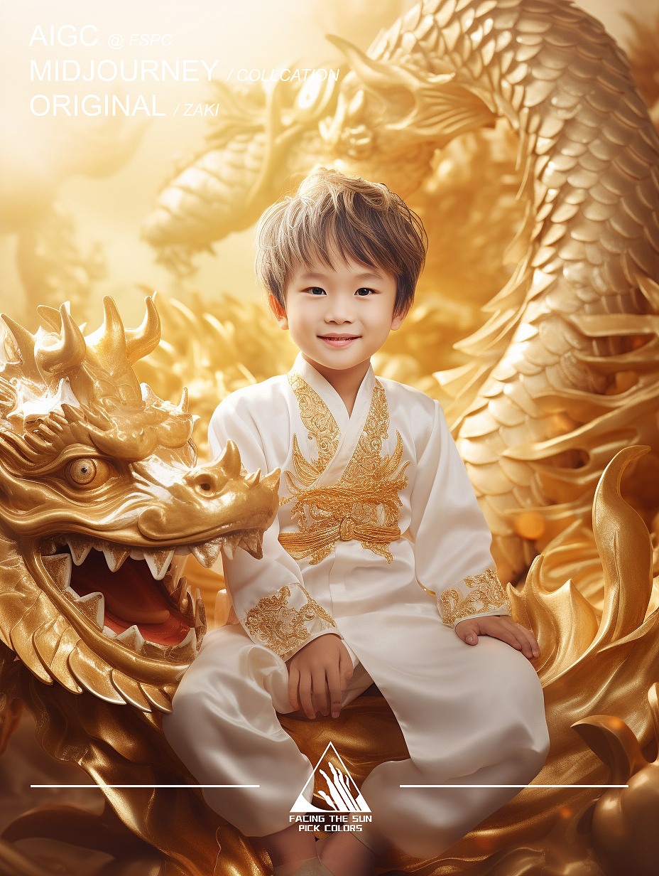 迎龙年儿童AI摄影