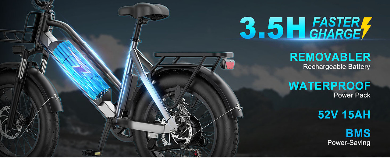 亚马逊电商/电动自行车E-BIKE渲染作品