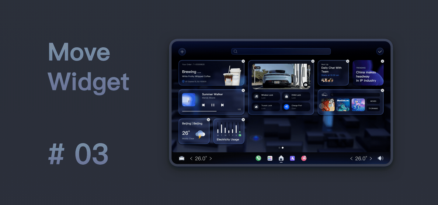 Woo HMI Design（图ZMzA1OTM2OTc2） - 软件界面 - 站酷设计师MerryKing原创素材 - 站酷ZCOOL