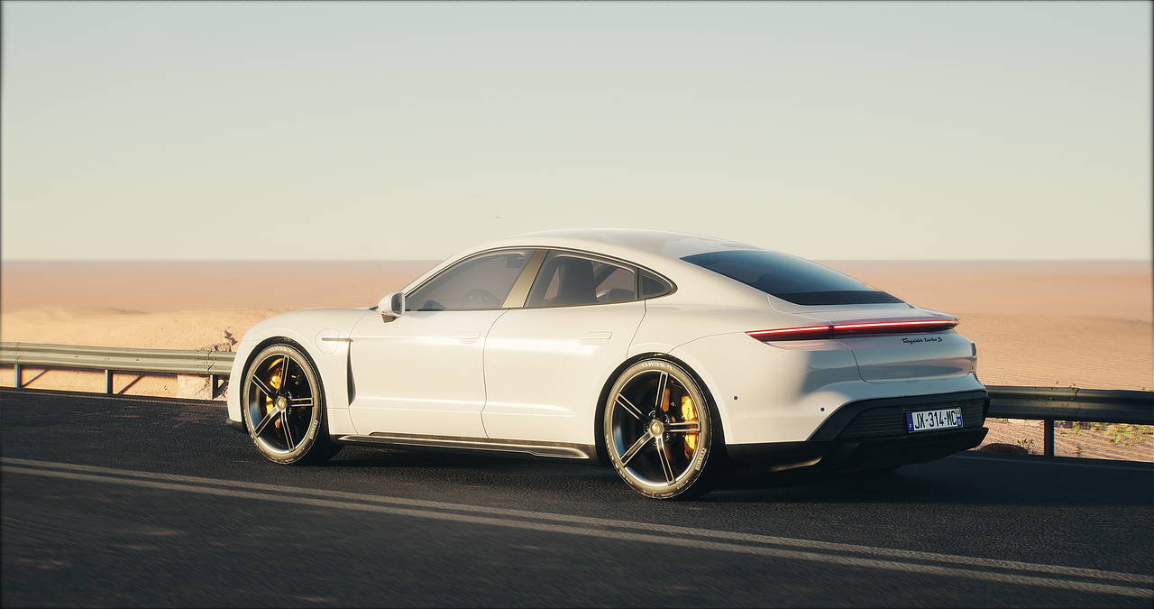 UE5 保时捷 Taycan TurboS（图ZMzY3OTUxMDQ4） - 机械/交通 - 站酷设计师家熙原创素材 - 站酷ZCOOL