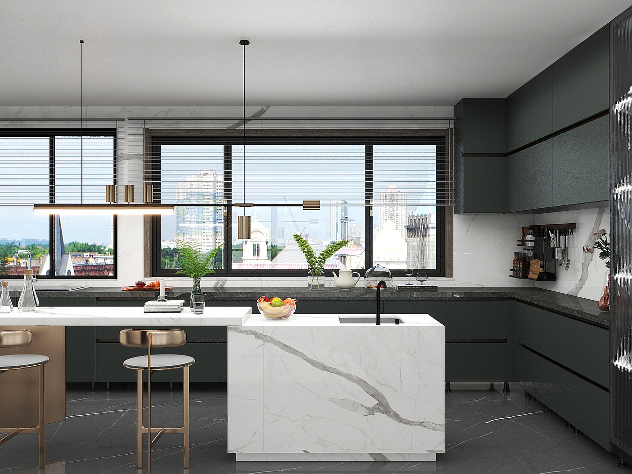 轻奢岩板——现代空间的解读（图ZMzQyNTA4Mzgw） - 家装设计 - 站酷设计师时光李原创素材 - 站酷ZCOOL