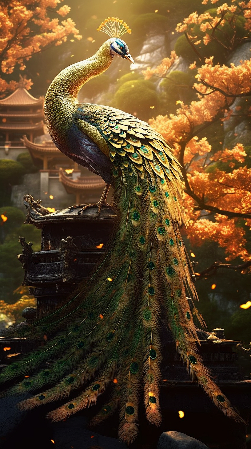 中国古代神兽系列-凤凰（图ZMzQ0ODM1MjIw） - 创作习作 - 站酷设计师艺舟1014原创素材 - 站酷ZCOOL