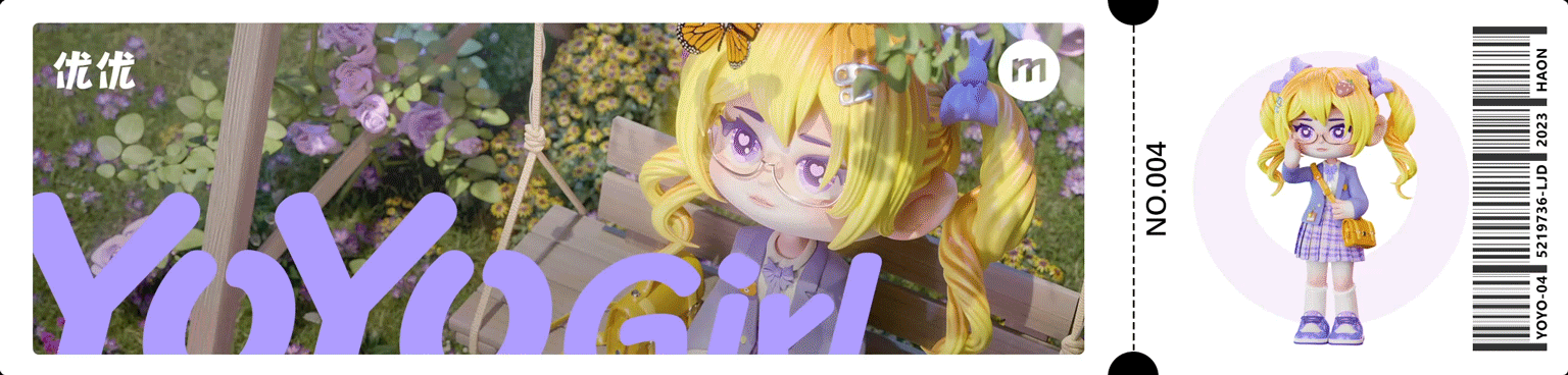 【YoYoGir】丨IP形象设计丨手办潮玩丨原创作品（图ZMzUzNTM4MTAw） - IP形象 - 站酷设计师若木M原创素材 - 站酷ZCOOL