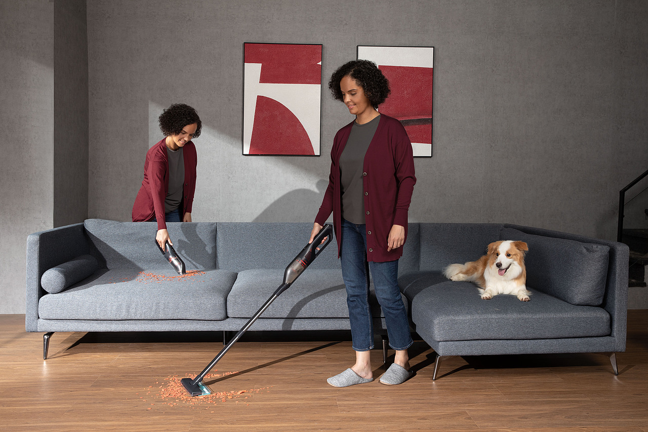 手持吸尘器摄影