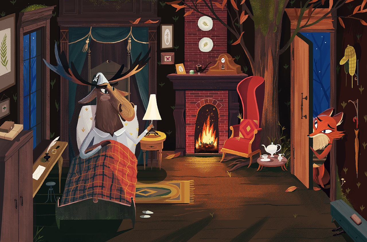 绘本插画临摹（图ZMzEwOTk4ODAw） - 绘本 - 站酷设计师Aviva__W原创素材 - 站酷ZCOOL