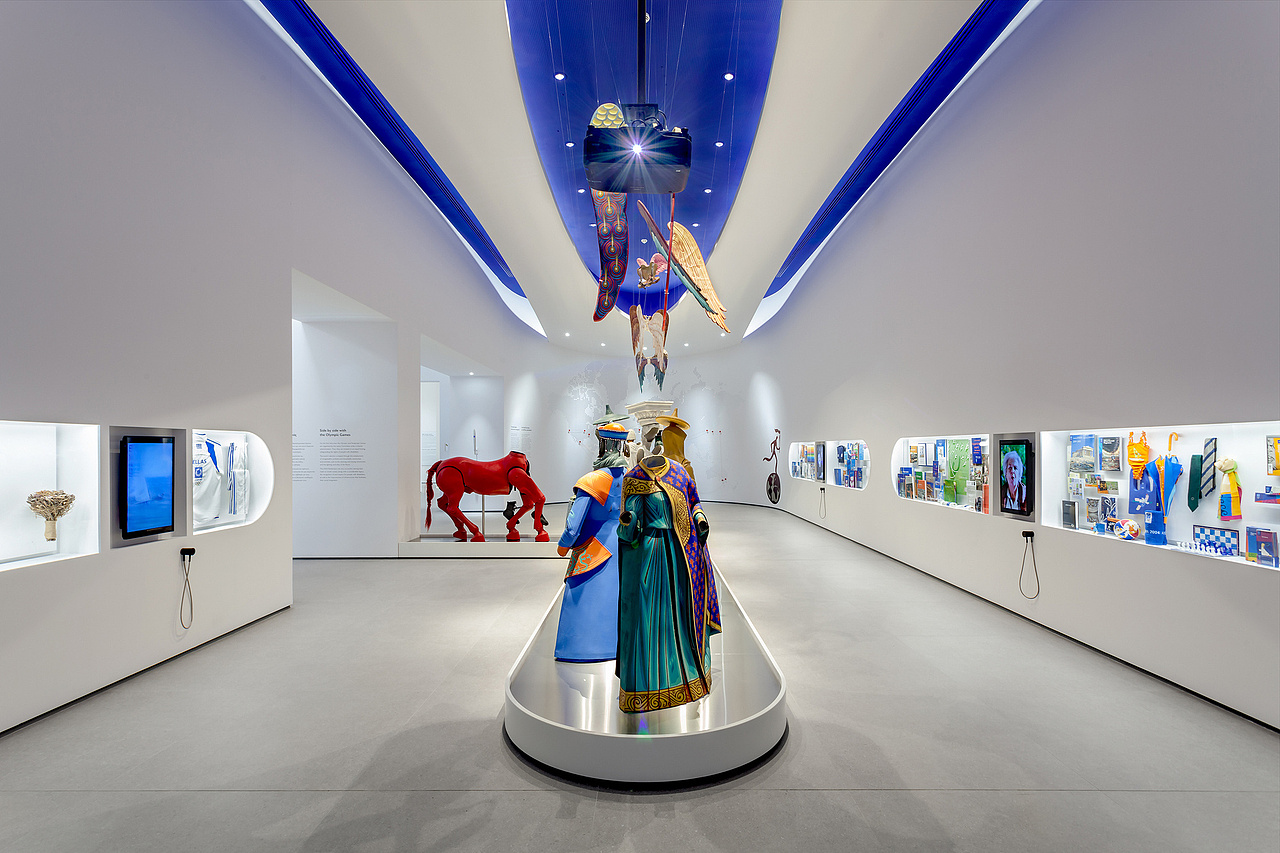 雅典奧林匹克博物館（圖ZMzMxNDgzOTQ4） - 展陳設(shè)計 - 站酷設(shè)計師展廳資源聯(lián)盟原創(chuàng)素材 - 站酷ZCOOL