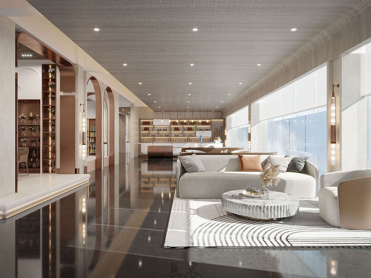 会所设计|有光的地方便会有影子