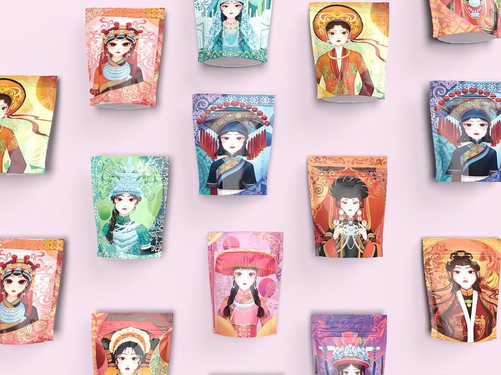 民族之拾贰（图ZMzM1ODMyMzcy） - 商业插画 - 站酷设计师山也拾墨原创素材 - 站酷ZCOOL