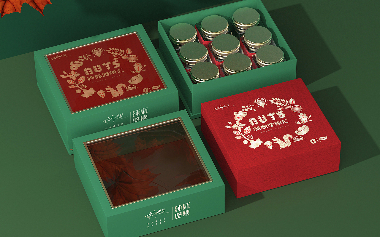 【橘鹿】2022年度七月唯谷坚果类品牌全案设计