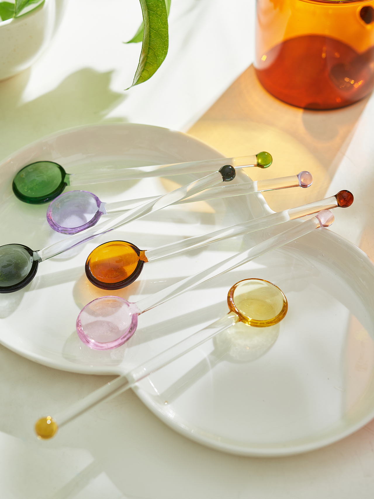 玻璃勺拍摄丨汤勺 咖啡勺