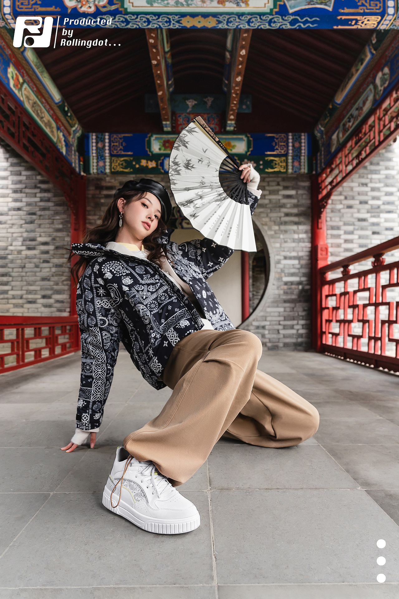 特步 | 打起京气神 | 腰果花系列 | 电商摄影