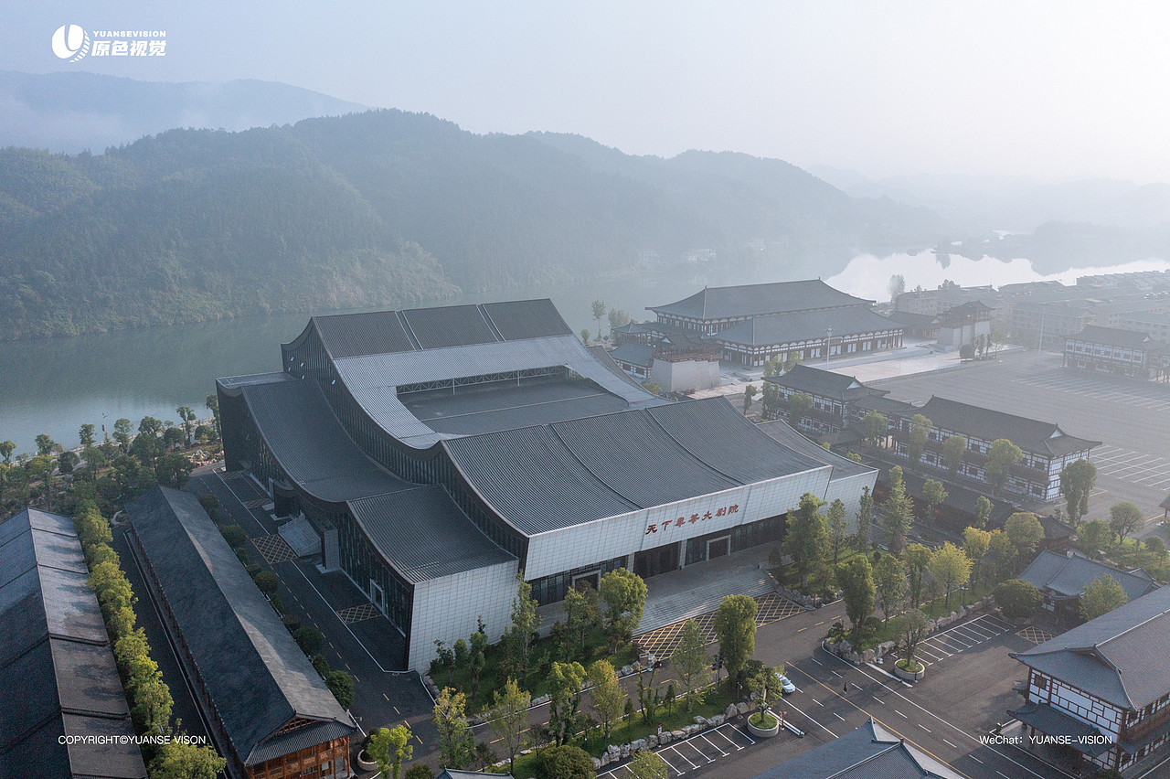 建筑项目—天下黑茶大剧院（图ZMzYzNTYxNDgw） - 环境/建筑摄影 - 站酷设计师原色视觉万勇波原创素材 - 站酷ZCOOL