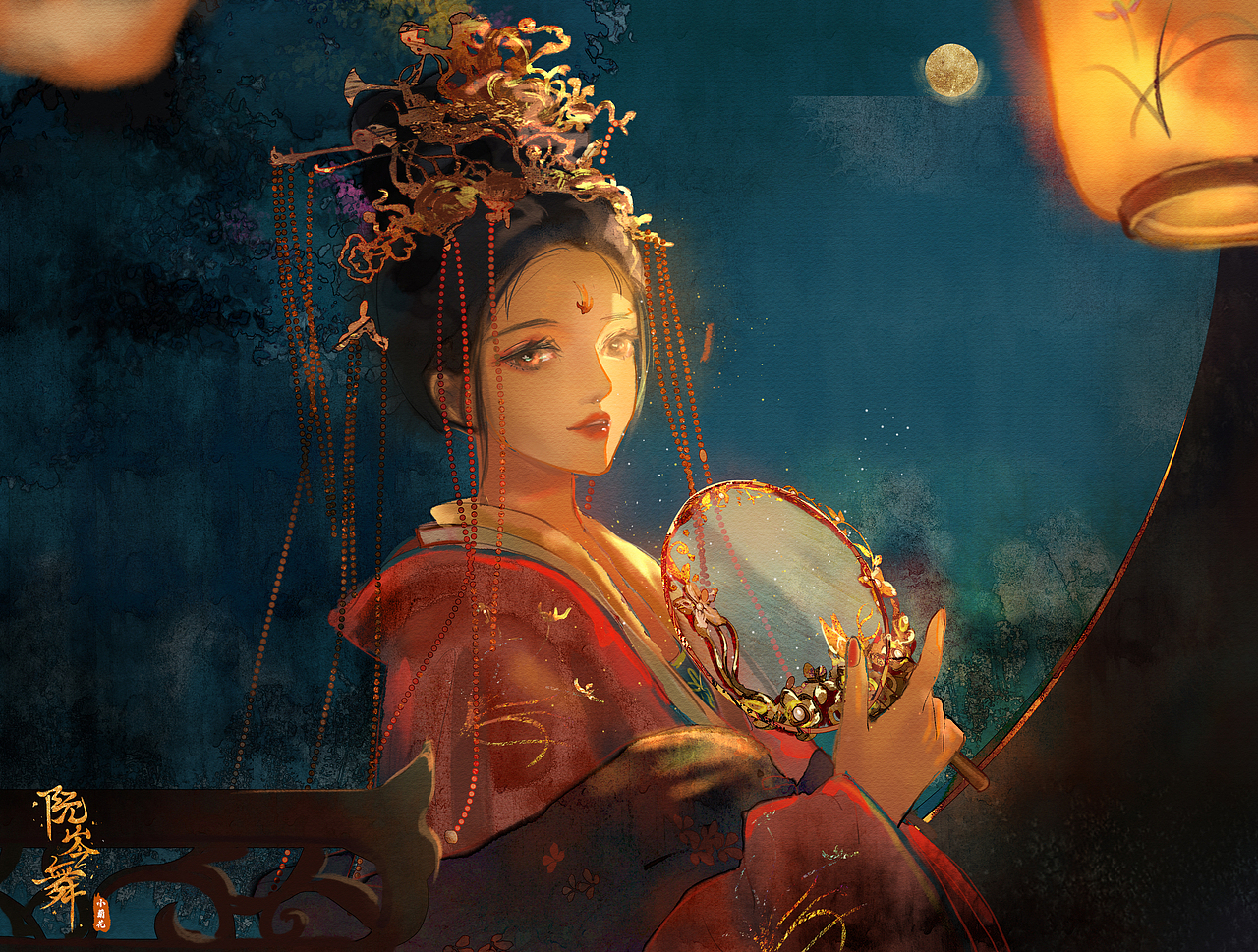 苍兰诀追剧摸鱼（图ZMzE0MTkxOTgw） - 创作习作 - 站酷设计师美味芝士加年糕原创素材 - 站酷ZCOOL