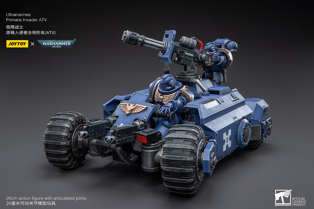 战锤40K 极限战士原铸入侵者全地形车(ATV)（图ZMzE0MDI2MTI4） - 玩具 - 站酷设计师JOYTOY暗源官方原创素材 - 站酷ZCOOL