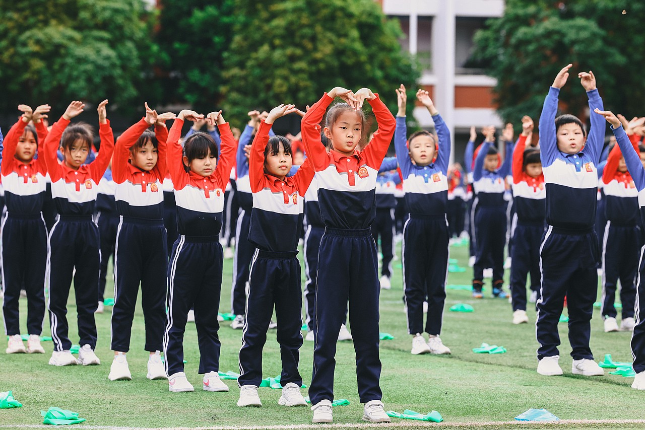 全程无线移动直播,集美娃的活力大课间惊艳来袭!