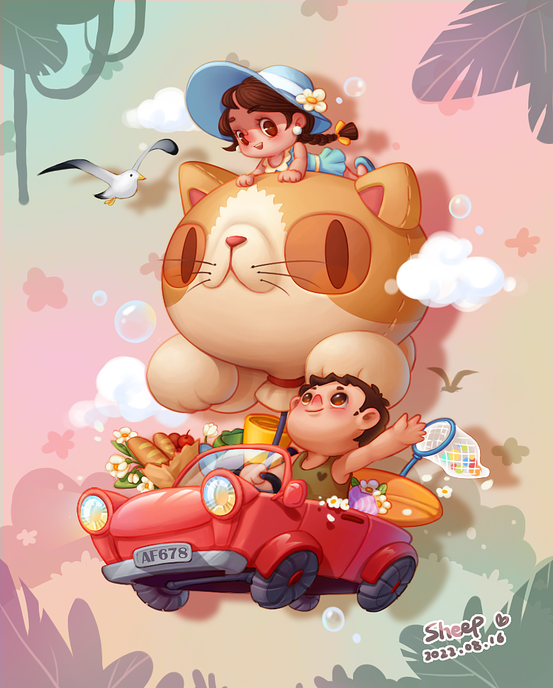 最后调整光影细节 完成!