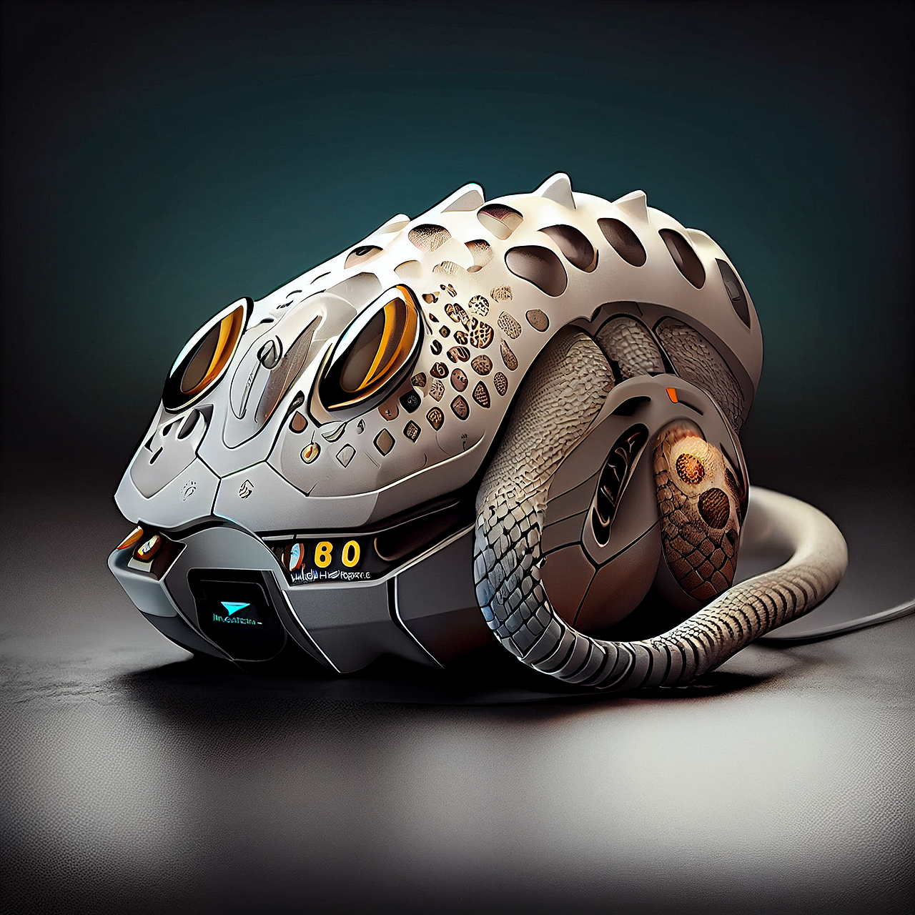 AI美术作品/白蛇 游戏三件套 键盘鼠标手柄