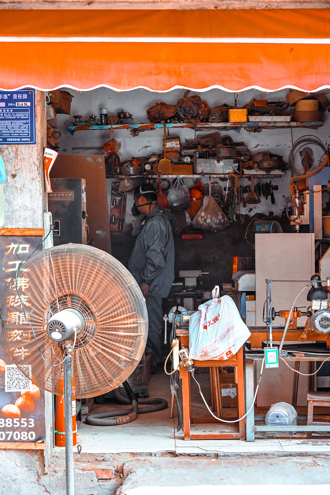 洛阳老城区十字街扫街 街拍