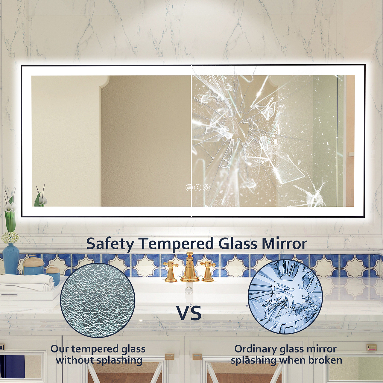 亚马逊浴室镜主图详情页（图ZMzM2ODA3MTE2） - 产品 - 站酷设计师Kakii77原创素材 - 站酷ZCOOL