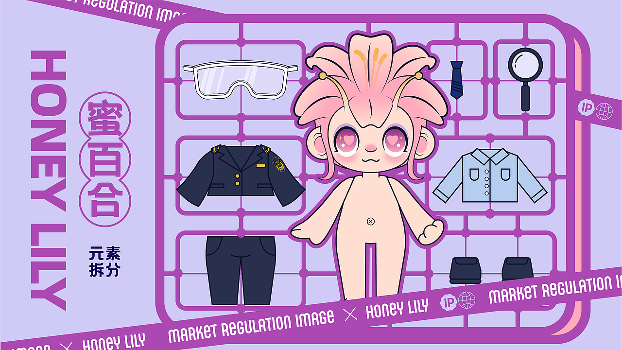 陕西市场监管卡通形象（图ZMzE3NDY5MjQ0） - IP形象 - 站酷设计师Penny佩妮原创素材 - 站酷ZCOOL