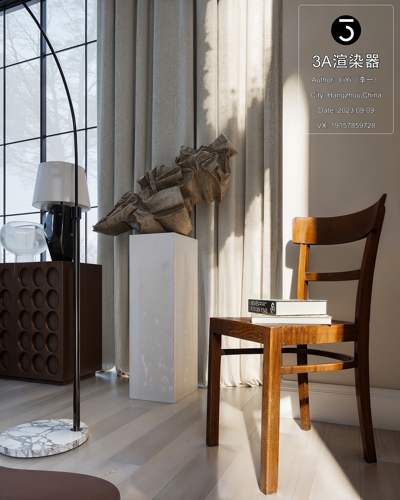 3A国产渲染器|室内测试一（图ZMzY4NTU3NzYw） - 建筑/空间 - 站酷设计师李一ART原创素材 - 站酷ZCOOL