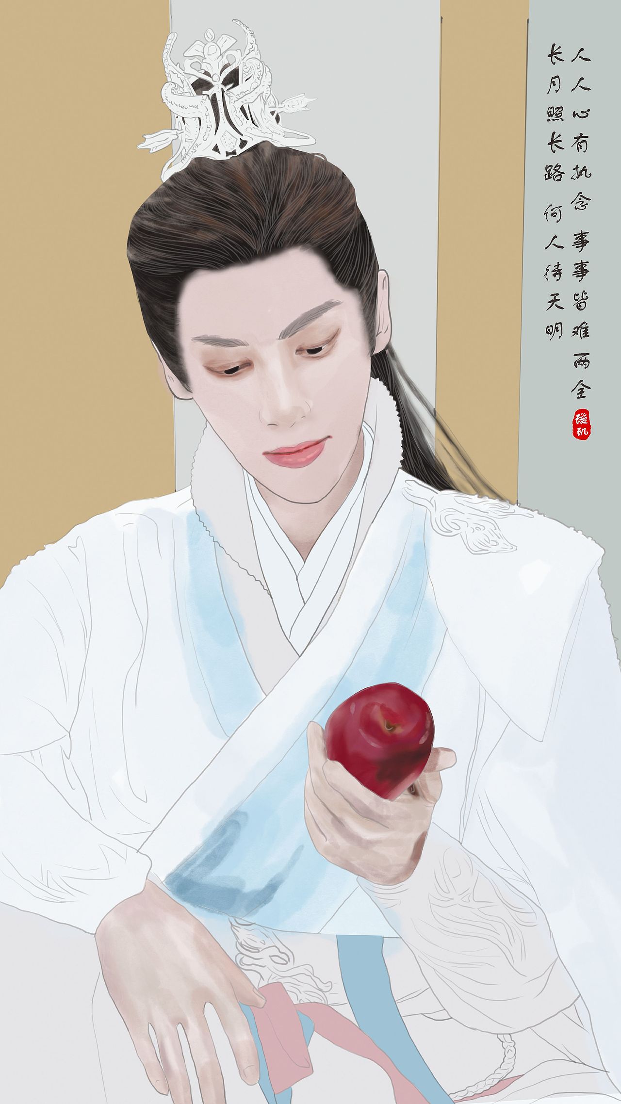 长月烬明 冥夜（图ZMzQyNTE4Mjc2） - 创作习作 - 站酷设计师ave旋原创素材 - 站酷ZCOOL