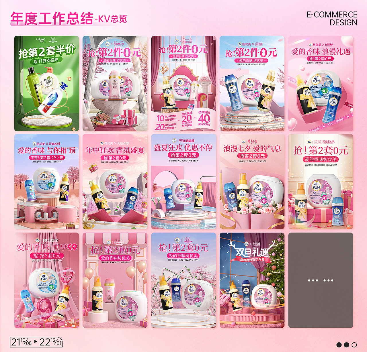2022年度个人工作总结（图ZMzMyOTcwNzIw） - 电商 - 站酷设计师原子yuanzi原创素材 - 站酷ZCOOL