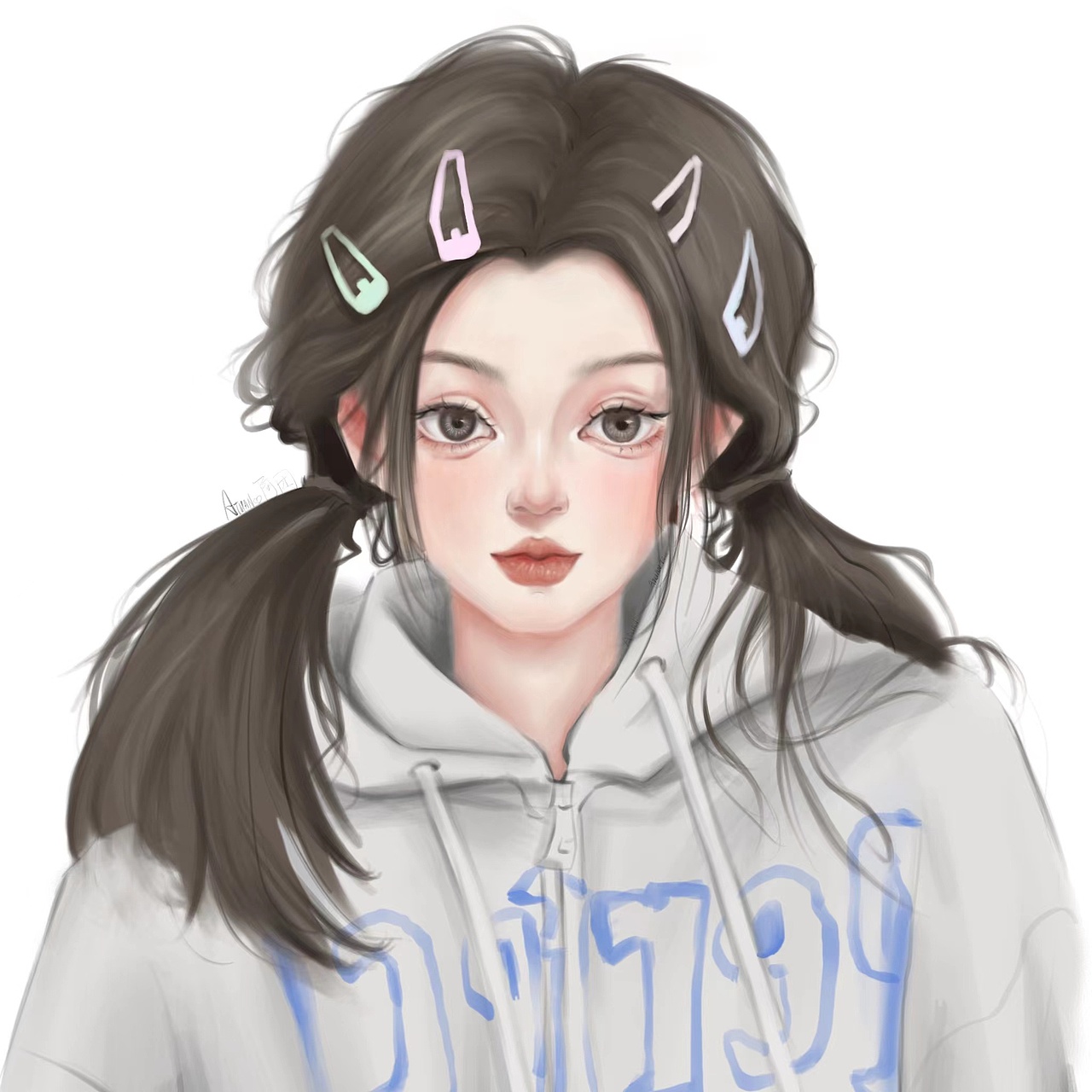 画点头像(好爱漂亮妹妹