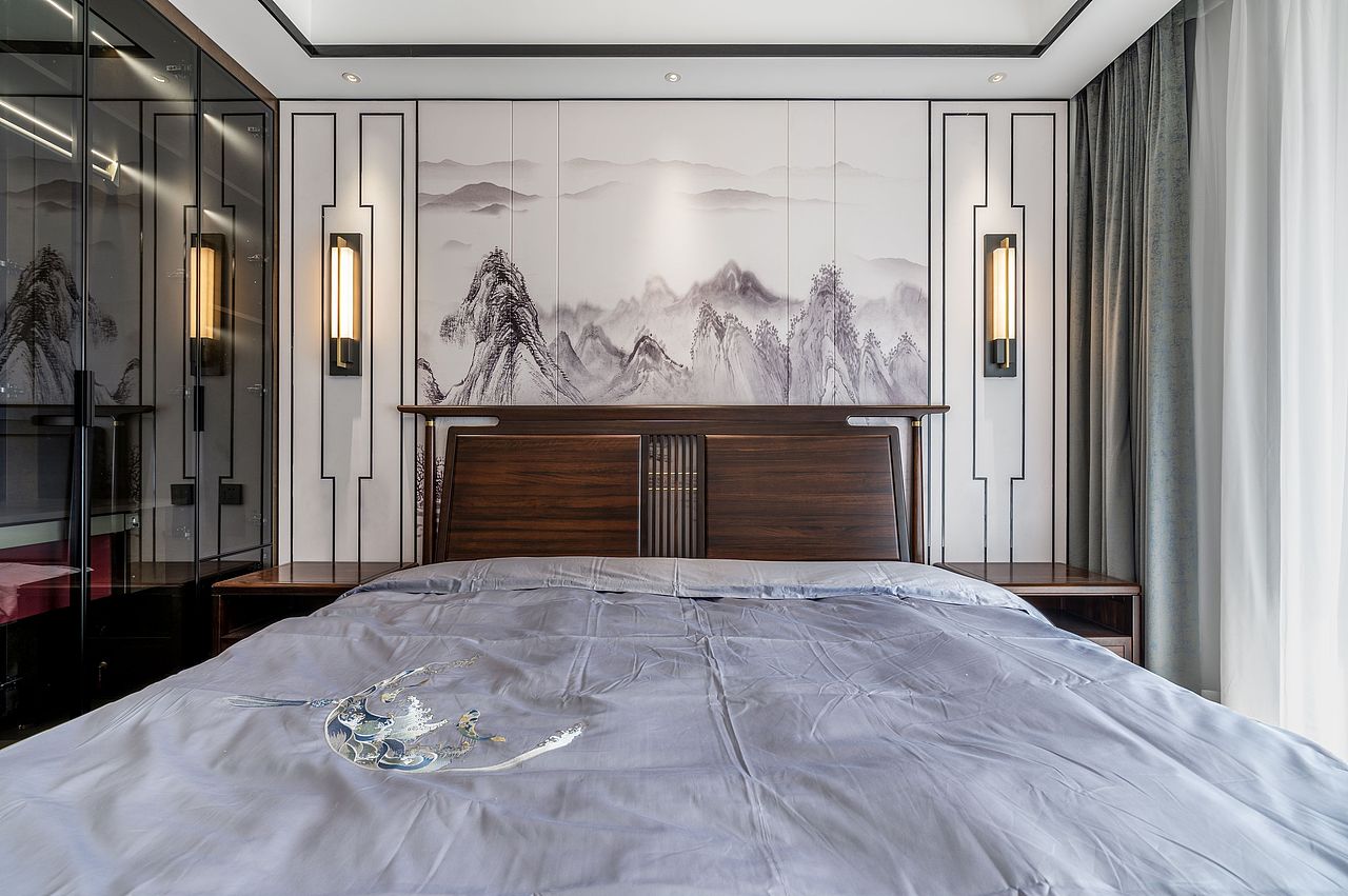 保定假日丽城新中式完工实景图拍摄