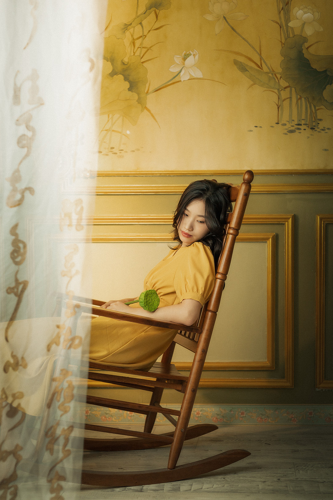 睡莲丨复古人像写真