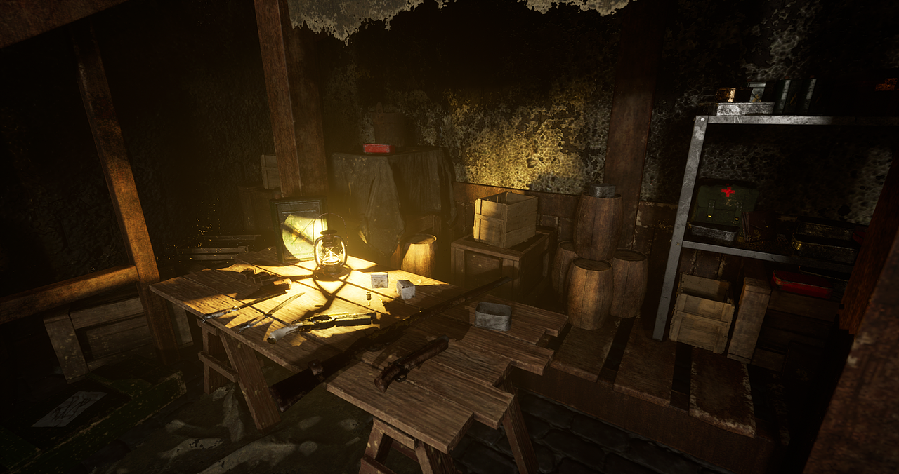 蒸汽朋克风格的小屋